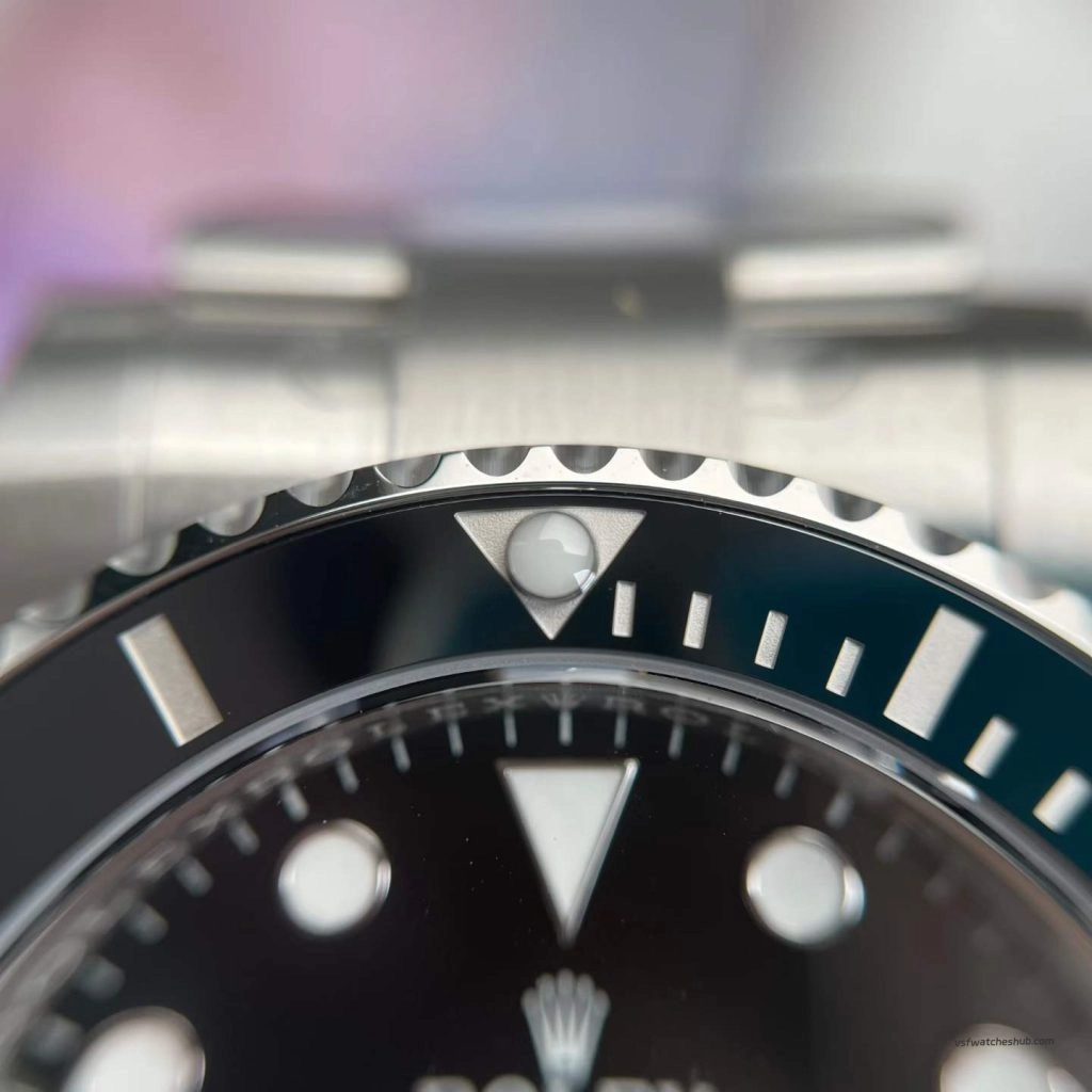 VS Factory Rolex Submariner 126610LN front luminous pearl (pip) high-definition photos