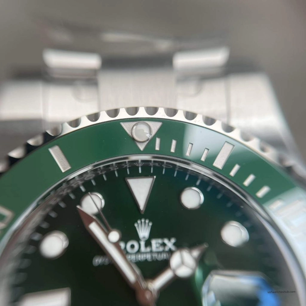VSF Rolex Submariner 116610LV dial high-definition photos