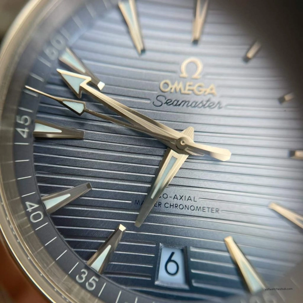 VS Factory Omega Seamaster Aqua Terra 150M 220.10.41.21.03.005 dial high-definition photos
