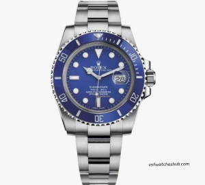 VS Factory Rolex Submariner 116619LB Blue Dial Blue Bezel Replica