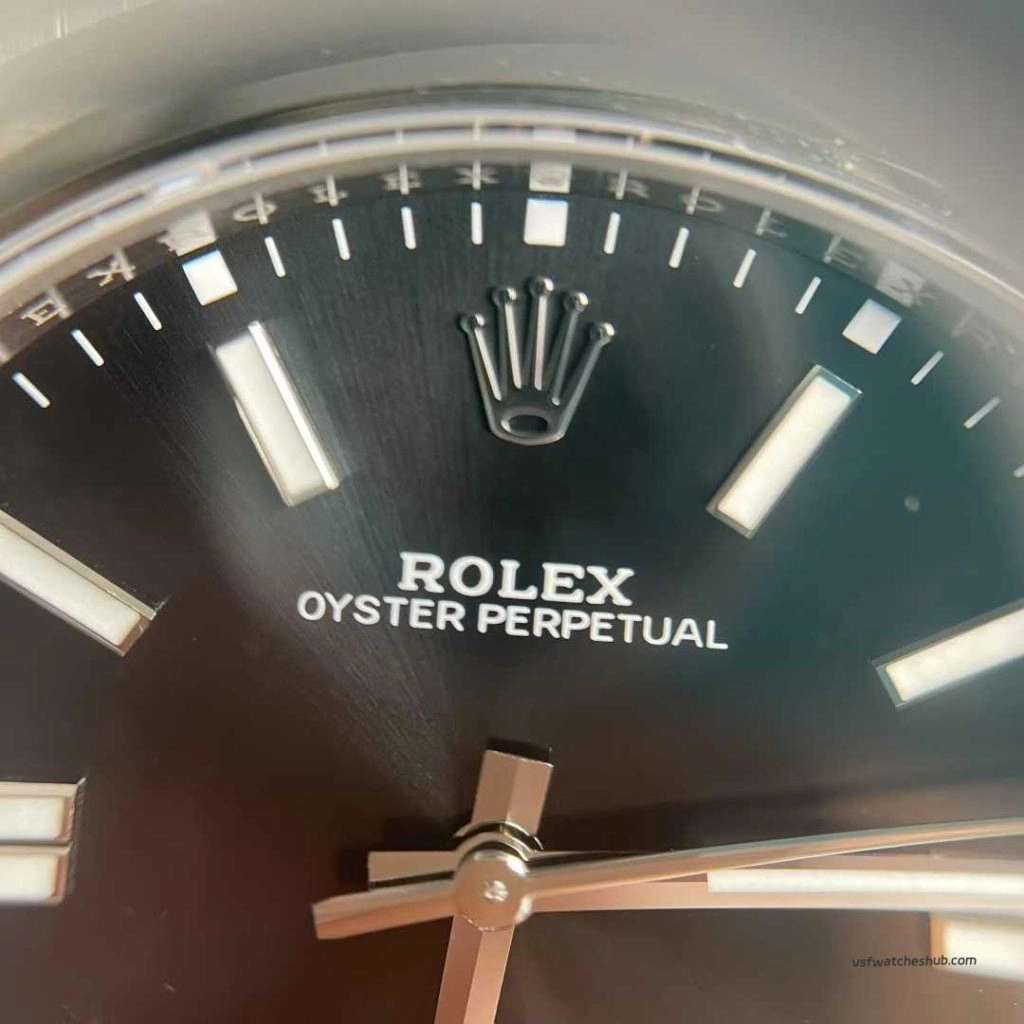 VS Factory Rolex Oyster Perpetual 124300 dial high-definition photos