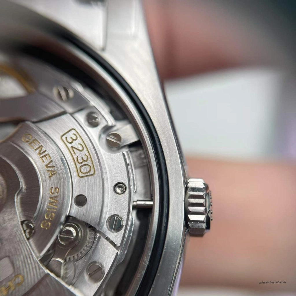 VS Factory Rolex Oyster Perpetual 124300 case back movement photos