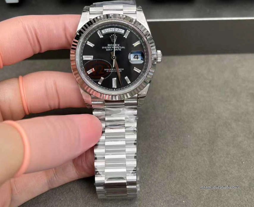 VS Factory Rolex Day-Date 228239-0004 dial high-definition photos