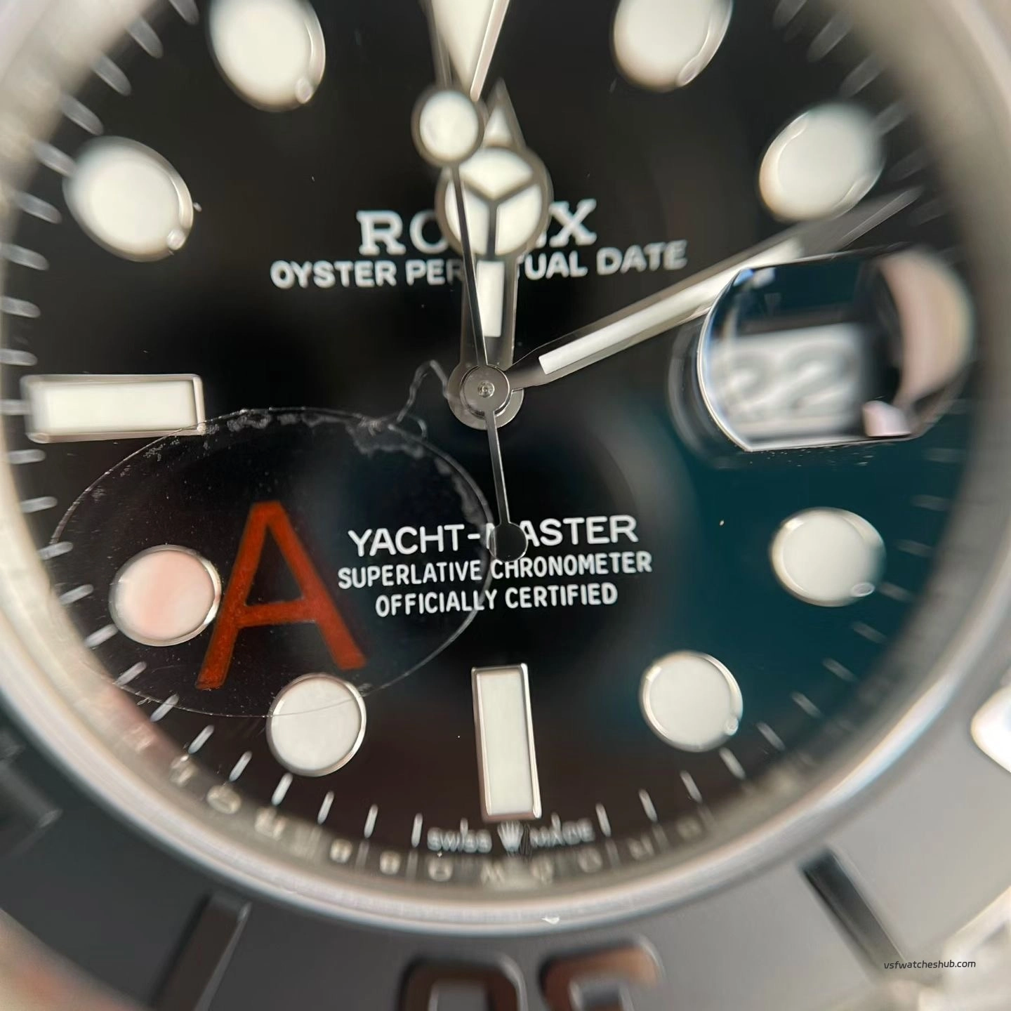 Rolex Yacht-Master 226659 Oyster Perpetual Date dial 22 cyclops