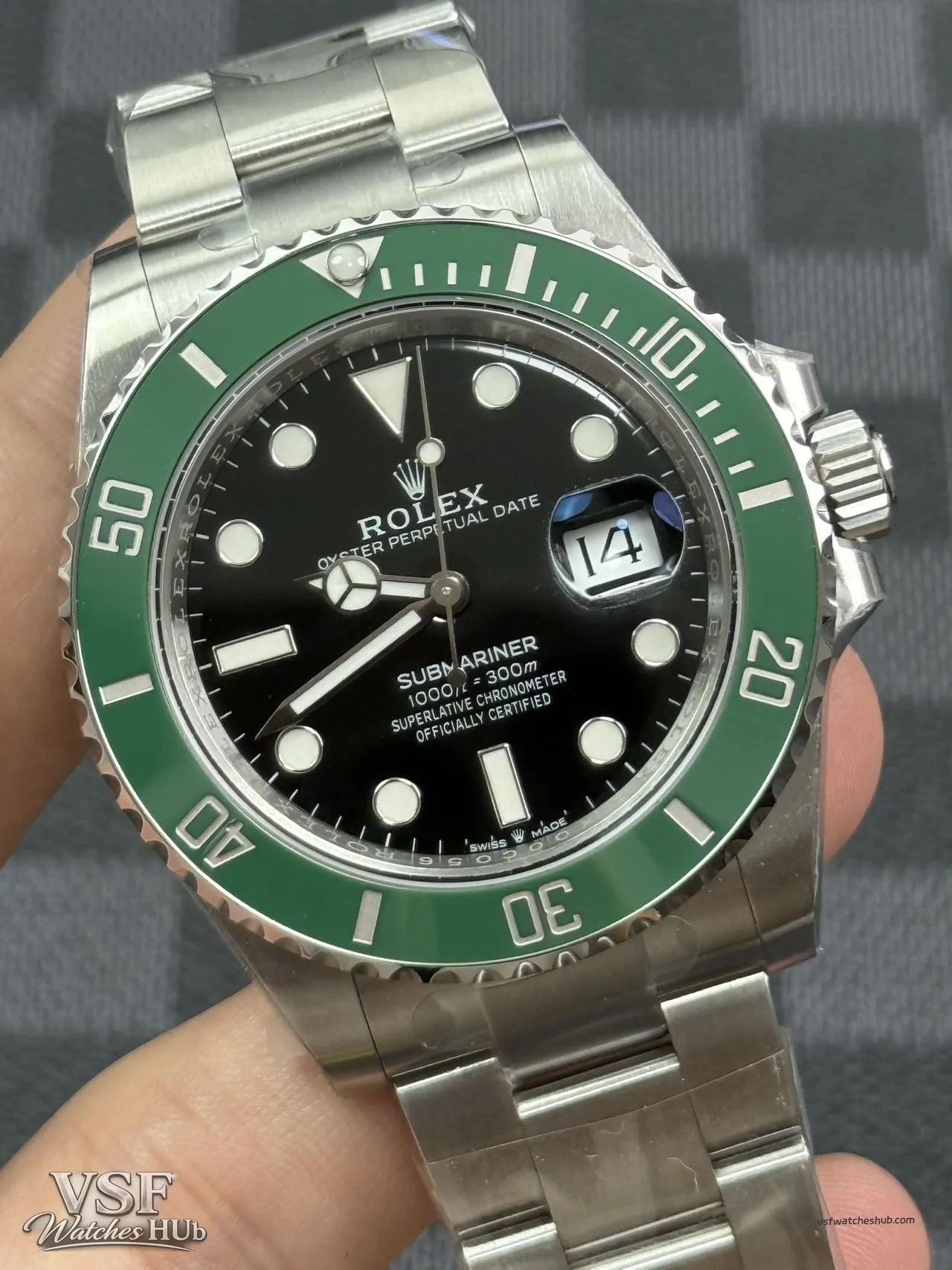 VSF Submariner 126610LV green bezel V4 ceramic super clone