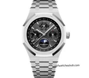 Audemars Piguet Royal Oak Perpetual Calendar 26607BC.OO.1220BC.02 White Gold 41mm – APS Factory Super Clone 1:1 Replica
